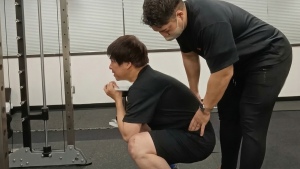 飯田橋のパーソナルジムでのトレーニング風景