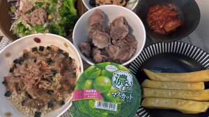 小川町のパーソナルジム、実際の食事指導を受けている方のお写真
